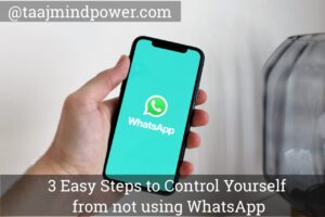 Whatsapp Ki Lat Se Kaise Chutkara Paye in Hindi with 4 Easy Steps