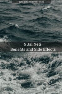 5 Jal Neti Benefits and Side Effects