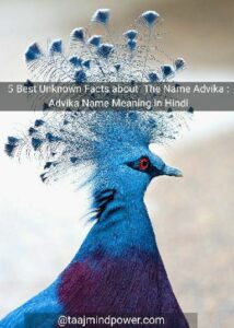 5 Best Unknown Facts about The Name Advika: Advika Name Meaning in Hindi