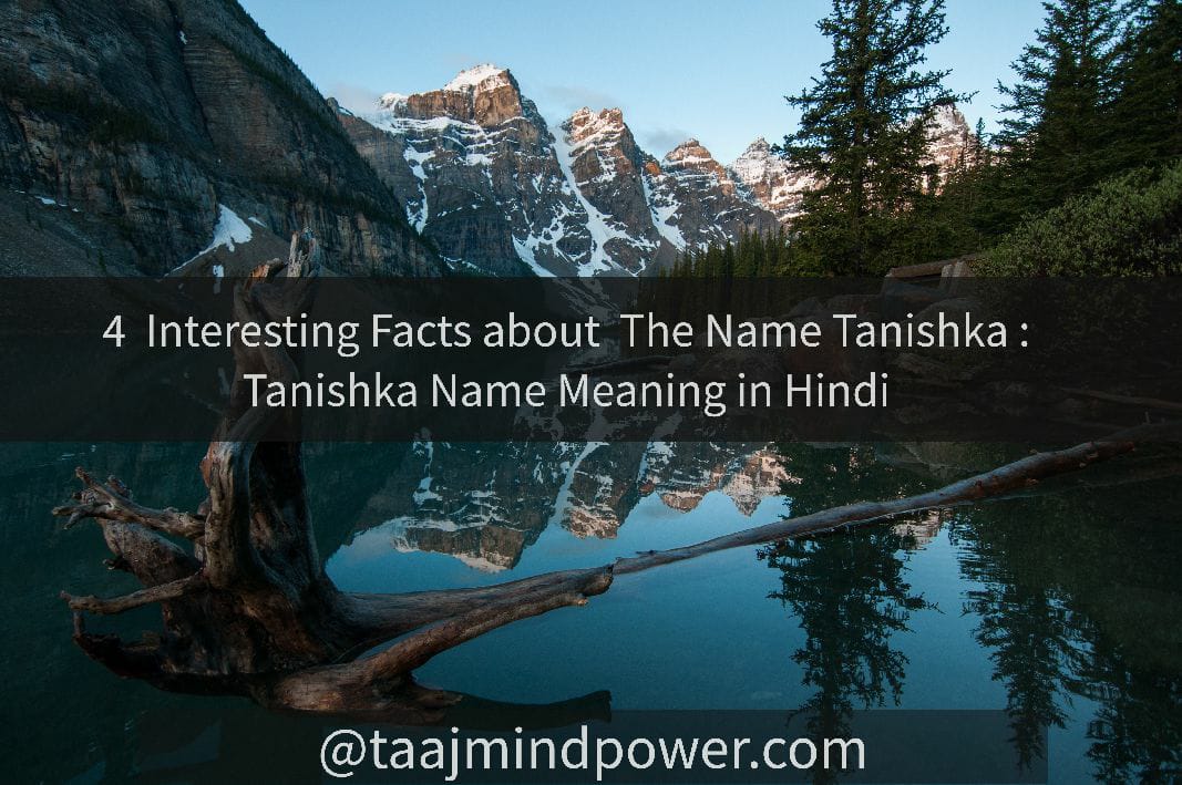 Tanishka Name Meaning in Hindi