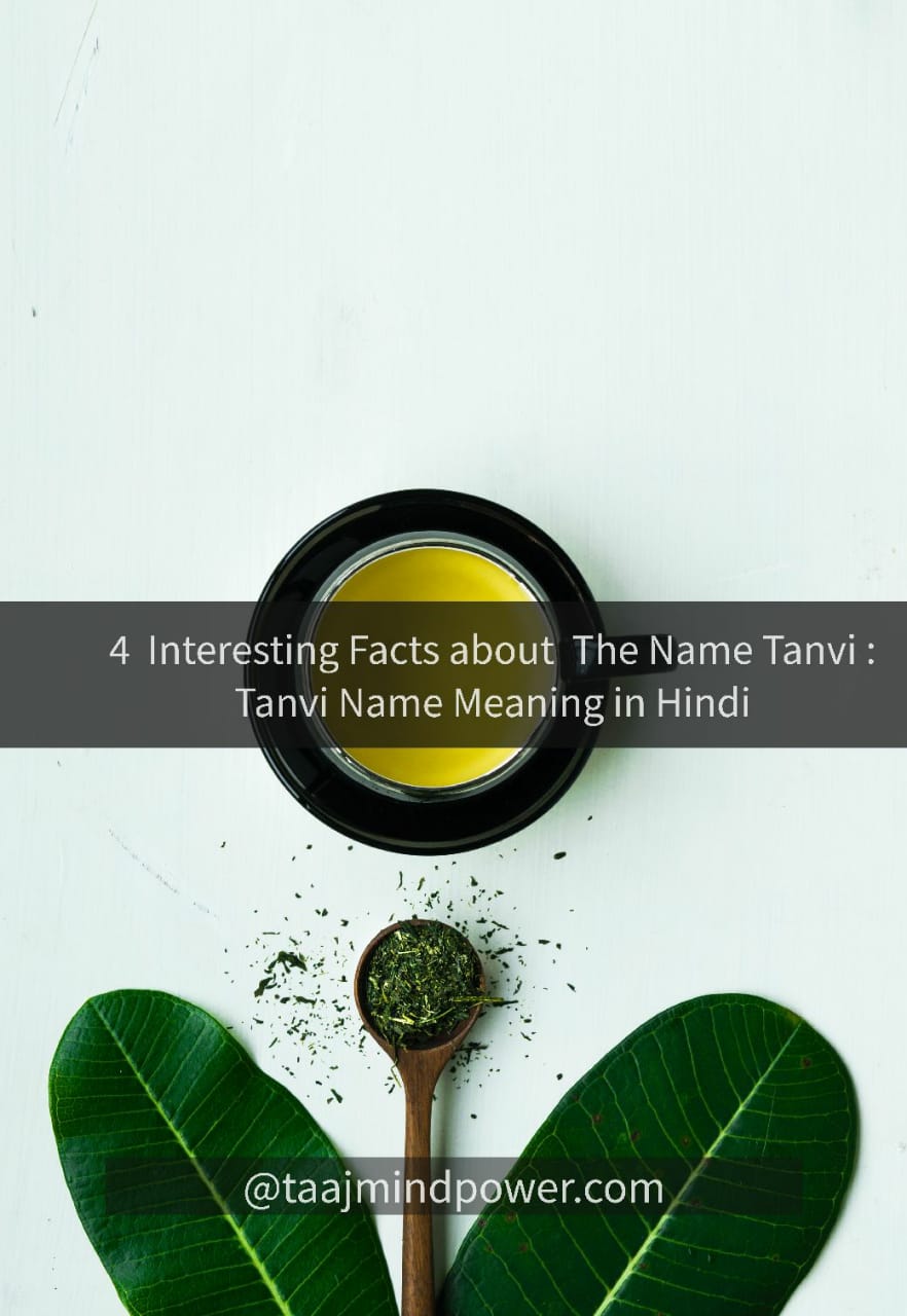 Tanvi Name Meaning in Hindi