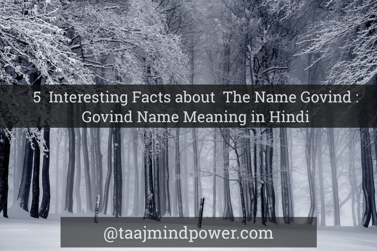 Govind Name Meaning in Hindi