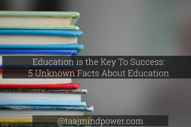 Education is the Key To Success