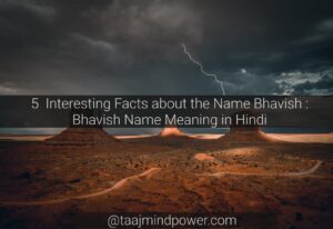 Bhavish Name Meaning in Hindi
