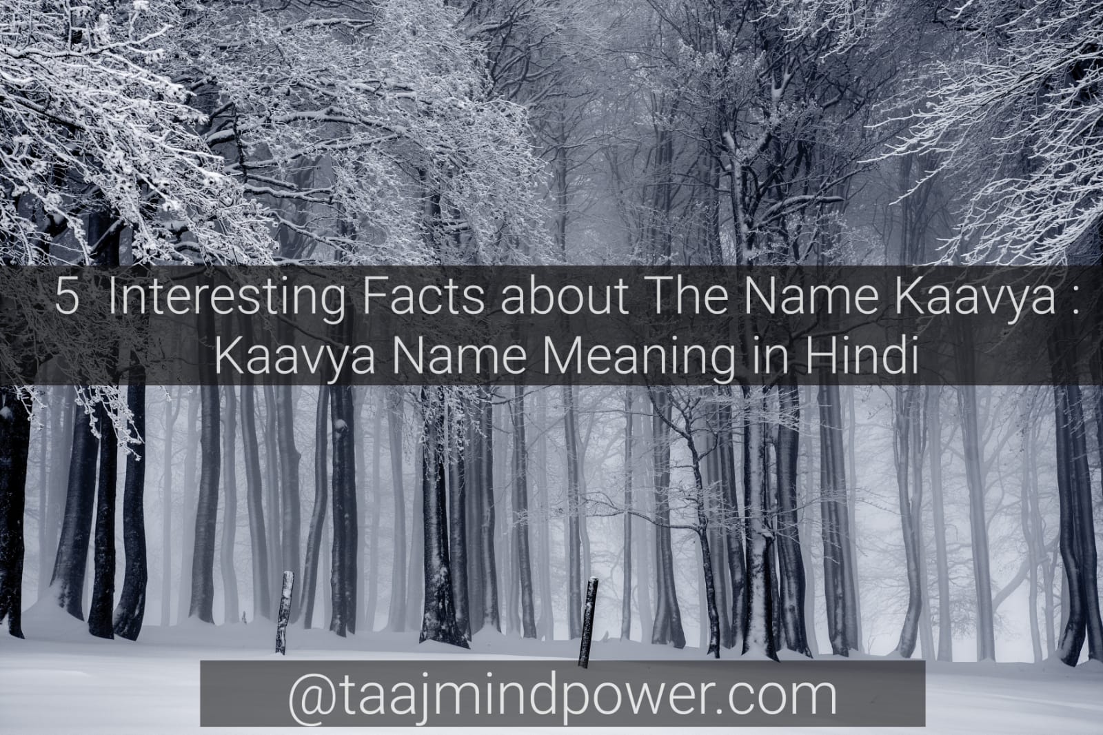 Kaavya Name Meaning in Hindi