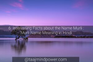 6 Interesting Facts about The Name Murli : Murli Name Meaning in Hindi