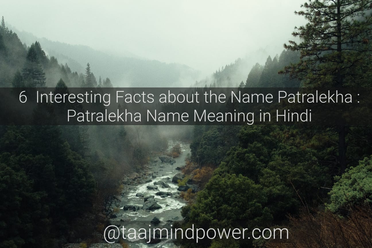 Patralekha Name Meaning in Hindi