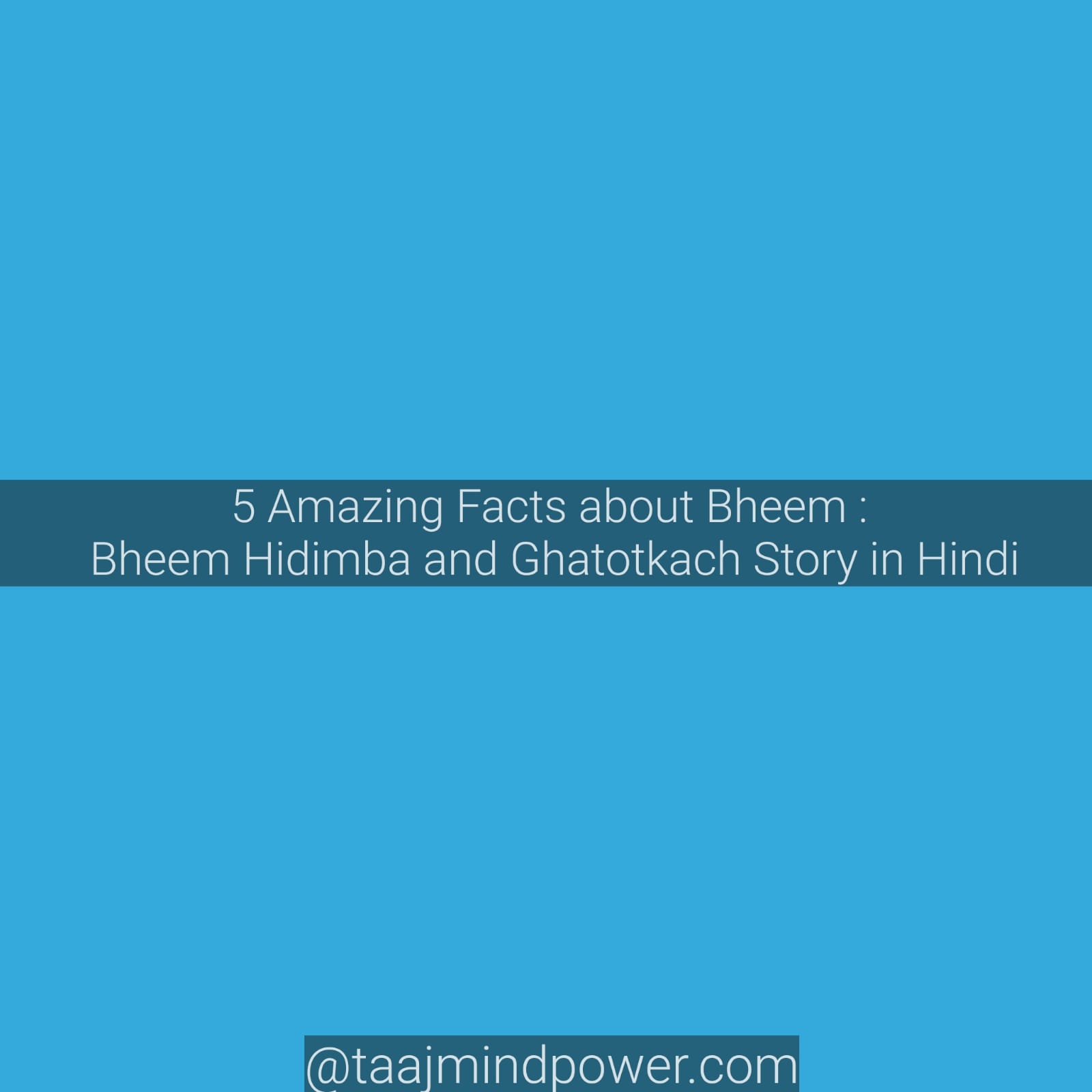 5 Amazing Facts about Bheem