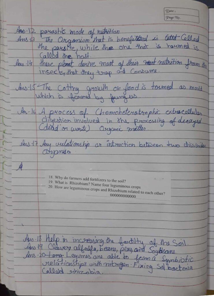 Class Work of 7 By Akshita Of Science